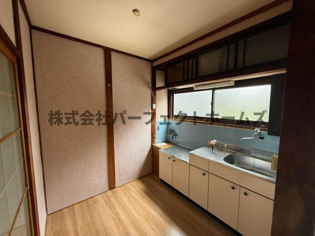 萱島東2丁目平屋　賃貸のキッチン|お料理しやすいキッチンです