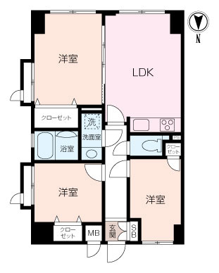 ~南 向 き、陽 当 り 眺 望 良 好~グレイス清水ヶ丘公園の画像