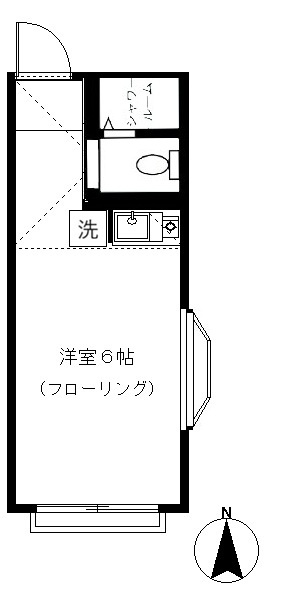 メゾンアツミの間取り