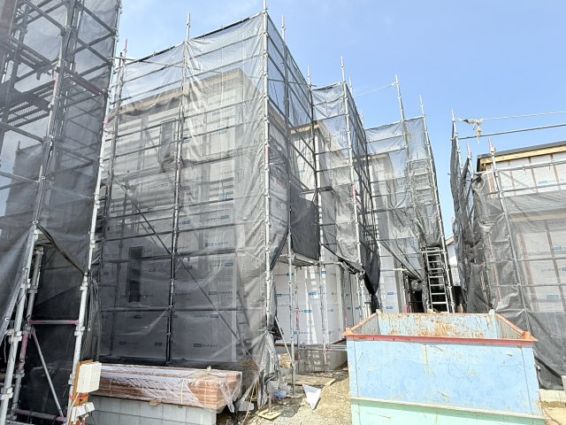 寺脇町 5期 2号棟の外観|6月完成予定です。