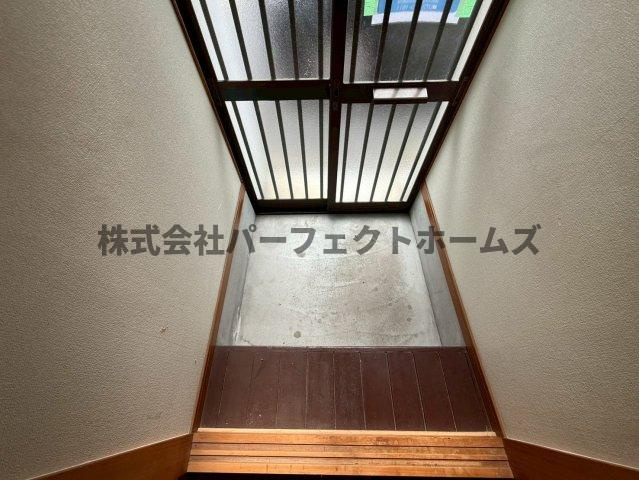 黒原城内町テラスハウス　賃貸の玄関|ゆったりとした玄関です
