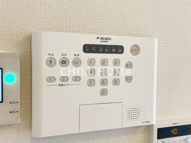 エスポワール・セレーノ　Ⅰのセキュリティ|当社、チルホームのHPもご覧ください(^^)/物件情報多数♪