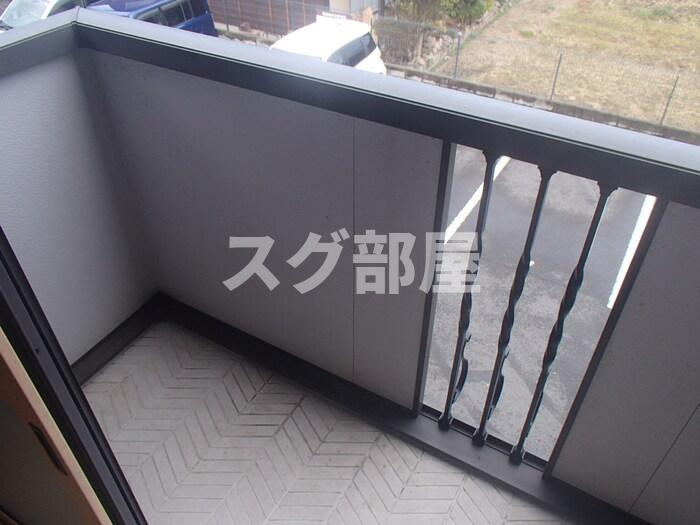 コンフォール立町　A棟のバルコニー