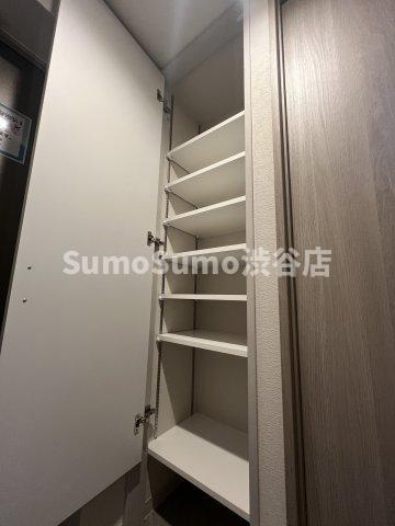 ウェルスクエア目黒の収納|専用の収納スペースです