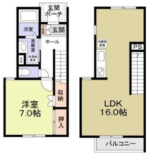 【間取り】 | ヴィラ　ルミエール | 間取りです。