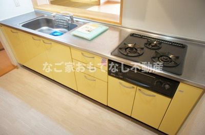 【キッチン】 | レジデンス松原 | ※写真は別号室