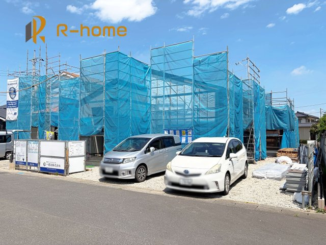 第2八千代町菅谷　新築戸建て　1号棟の外観|ご予約を頂ければ、『平日』はもちろん『早朝』や『夜間』もご見学可能です♪お気軽にお申し付けください♪