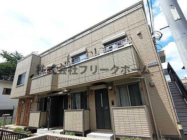 武蔵野市境５丁目のアパートの外観