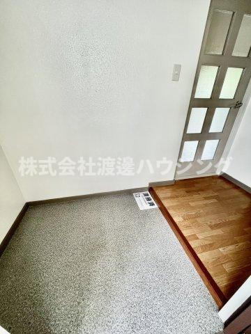 箕面リビエールハイツ1stの玄関