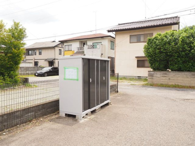【その他共用部分】 | グレースプレジオ | 敷地内ゴミ置き場