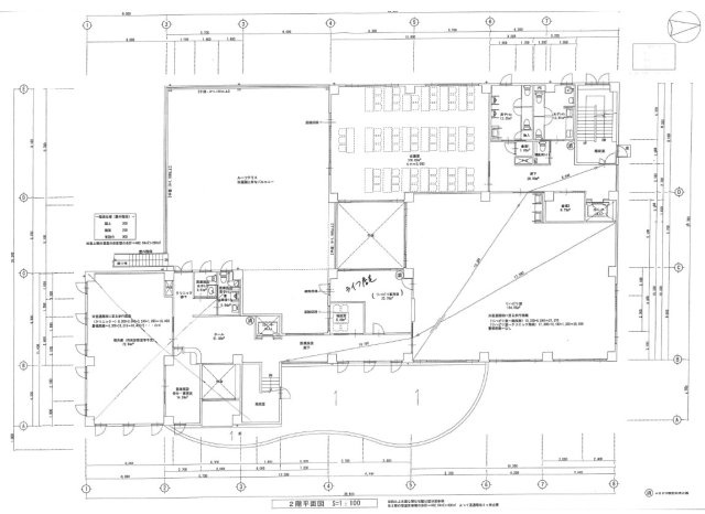 ６６６５７　本巣市仏生寺事業用（旧介護施設）の間取り|2F