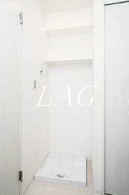 【設備】 | エムズコート | 室内洗濯機置き場です。