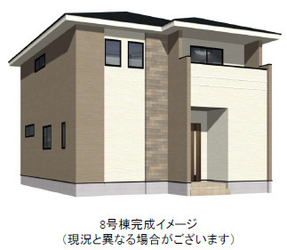 仲介手数料不要　よかタウンBloom・For：M大津町大字引水８期【大津小・大津中】の外観パース|外観パースです