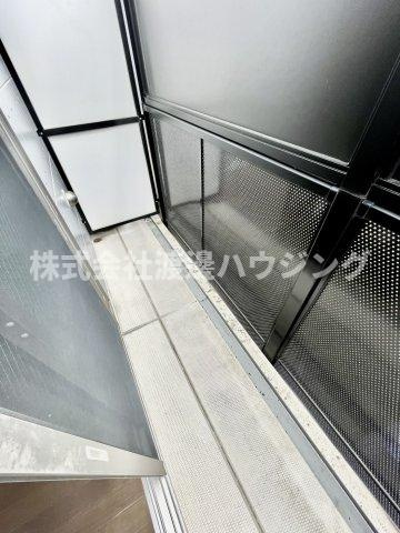 プルーデンス 箕面セントラルのバルコニー