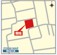 仲介手〇料不要　ブルーミングガーデン北区楡木4丁目【楡木小・楠中】の地図