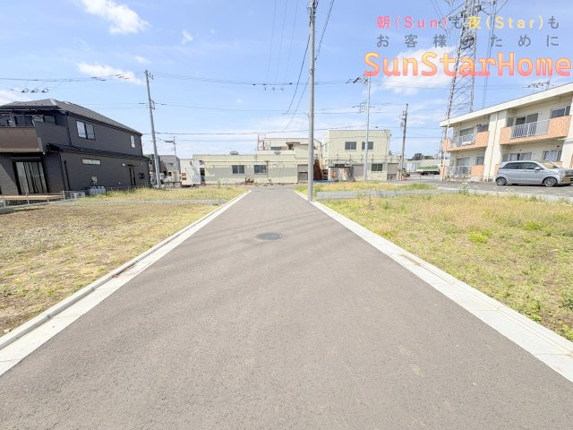 【サンスターホーム】武蔵村山市岸1丁目　②区画の前面道路含む現地写真