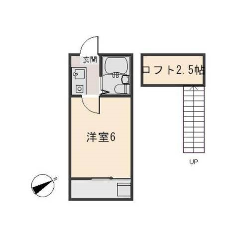 アルシャイン岡崎Ⅱの間取り