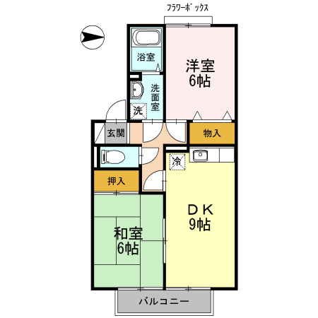 【間取り】 | セジュールたつみ