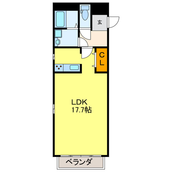【間取り】 | VISAGE笠原Ⅰ