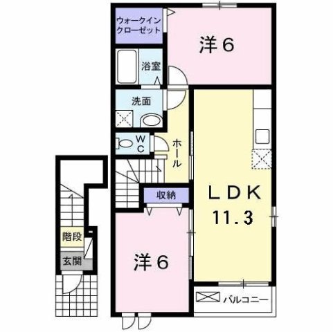 ティ・シュティル　Ⅱ番館の間取り