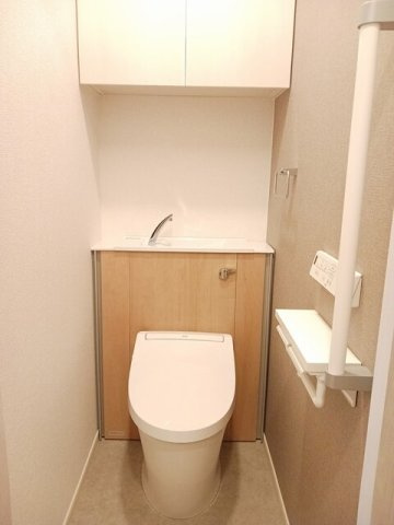 Ｗｅｓｔ　Ｒｉｖｅｒ　Ⅱのトイレ|コンパクトで使いやすいトイレです