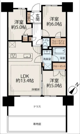 【間取り】の画像