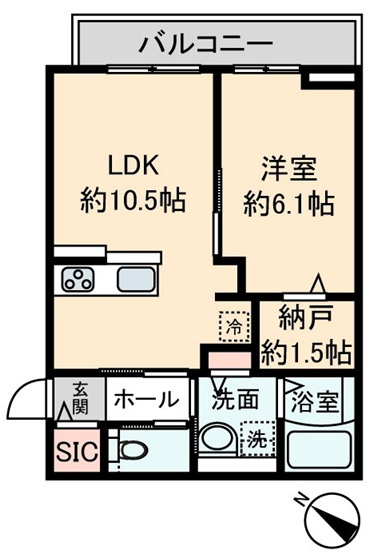 アリビオ・セレーノ横浜西寺尾の間取り