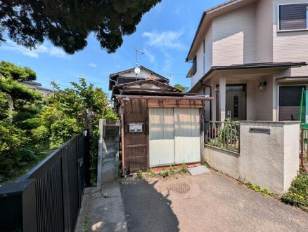 【前面道路含む現地写真】 | 茅ヶ崎市共恵売地