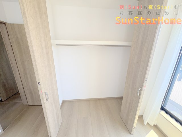 【サンスターホーム】青梅市新町5丁目　新築F号棟の収納