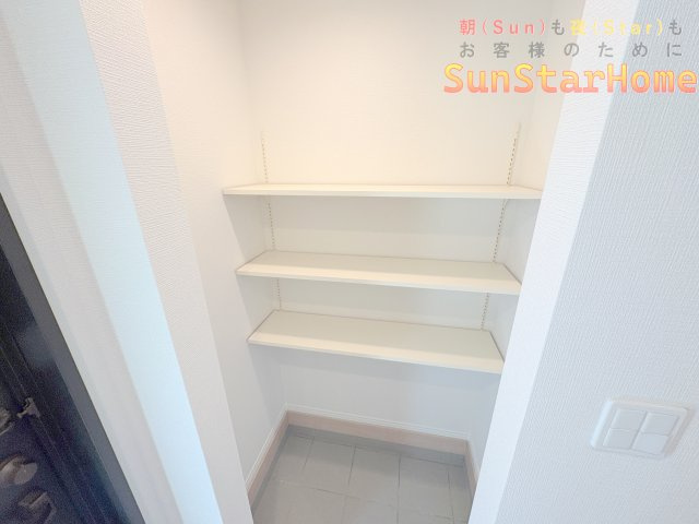 【サンスターホーム】青梅市新町5丁目　新築C号棟の収納