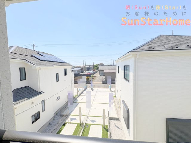 【サンスターホーム】青梅市新町5丁目　新築B号棟の展望