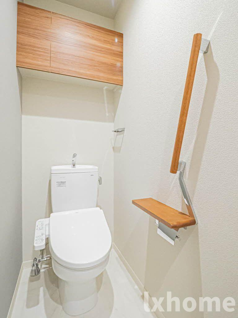 シャーメゾンステージ茨木春日のトイレ|落ち着いたトイレです