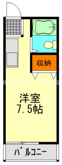 【間取り】 | コーポ葛城