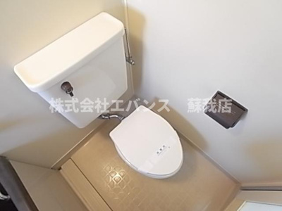 【トイレ】 | コーポ葛城 | トイレもきれいです