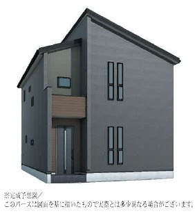 【外観パース】 | 白岡市彦兵衛　新築分譲住宅