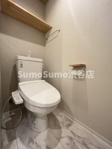 グランメゾン目黒のトイレ|ゆったりとした空間のトイレです