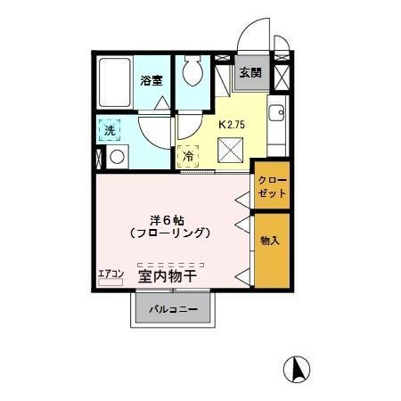 ヴェルドミールの間取り