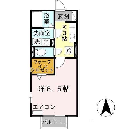 【間取り】 | シエスタ学園南