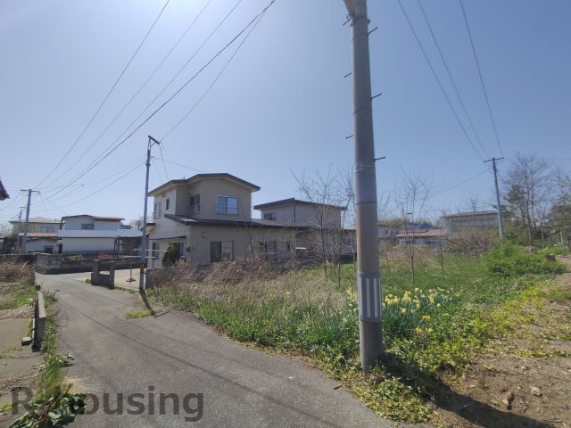 【売土地】秋田市港北新町の前面道路含む現地写真