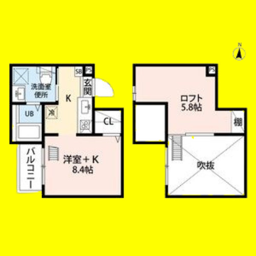 セジョリグラース　名古屋市賃貸　仲介手数料無料の間取り