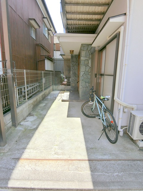 西蒲田3丁目戸建の庭|自転車、バイク駐輪可
