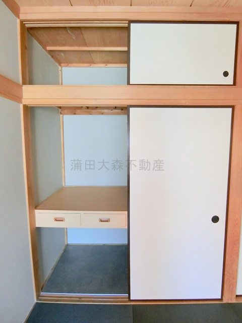 西蒲田3丁目戸建の収納