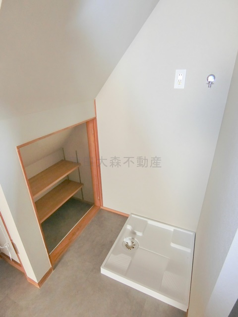 西蒲田3丁目戸建の設備|洗濯機置き場