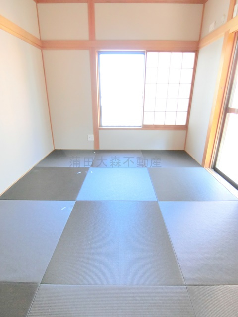 西蒲田3丁目戸建の寝室|2階南側の和室6帖
