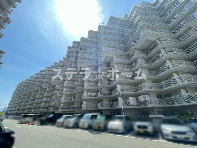 エバーグリーン淀川2号棟の外観|外はこのようになっています