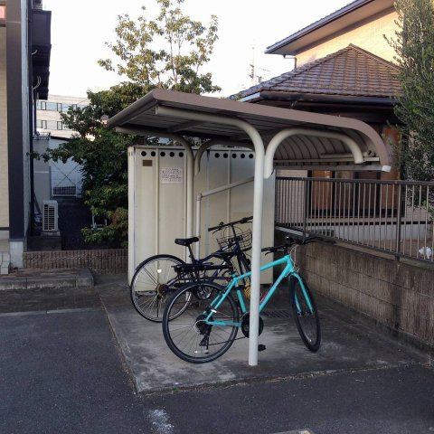 レオパレス北原のその他|屋根付き駐輪場になります