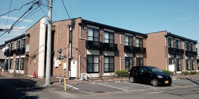 レオパレスメルベーユの外観|外観もきれいです