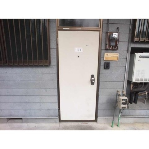 下佐野第2コーポの玄関|きれいな玄関です