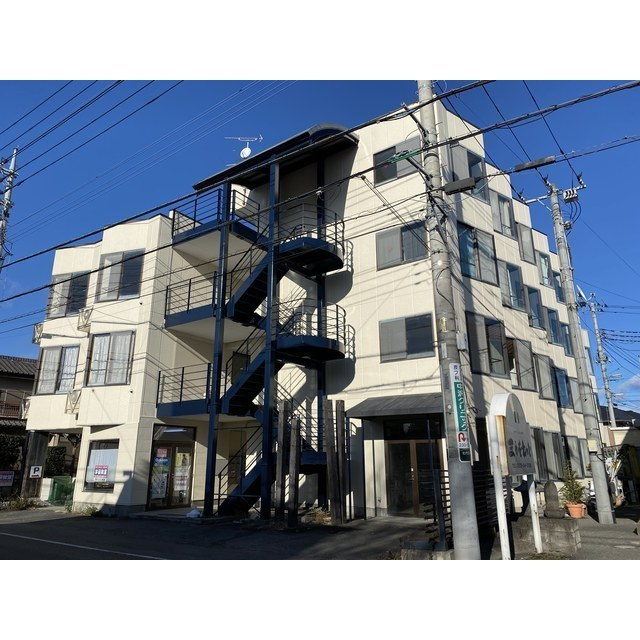 キュウブEX北代田の外観|外観は落ち着いています