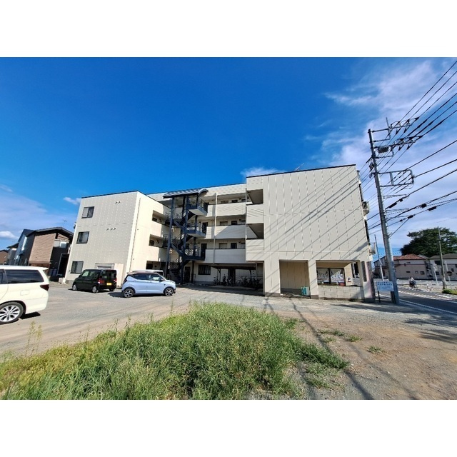 キュウブEX北代田の外観|外観は落ち着いています